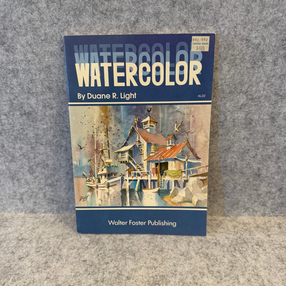 Watercolor (Artist's Library Series #02) by Duane R. Light, Paperback